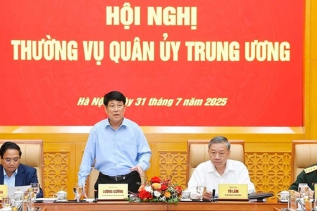 Tổng Bí thư Tô Lâm chủ trì Hội nghị Thường vụ Quân ủy Trung ương