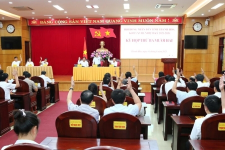 Thông qua 2 nghị quyết tại Kỳ họp thứ 32, HĐND tỉnh Thanh Hóa khóa XVIII