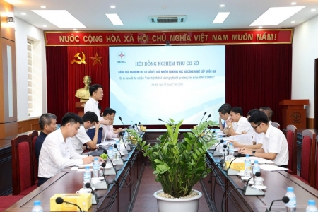 EEMC nghiệm thu dự án: “Hoàn thiện thiết kế và công nghệ chế tạo tổ máy biến áp lực 500kV-3x300MVA”