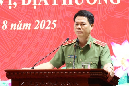 Công an Ninh Bình đánh giá kết quả công tác sau một tháng sáp nhập đơn vị hành chính