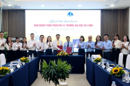 Trường Đại học Hạ Long ký kết hợp tác với Sun Group Vùng miền Bắc