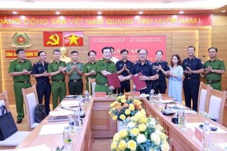 Công an Quảng Trị và Hải quan khu vực XII hợp tác phòng chống tội phạm ma túy và buôn lậu qua biên giới