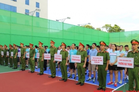 Công an tỉnh Thanh Hóa tổ chức Giải thể thao chào mừng 80 năm Ngày truyền thống Công an Nhân dân