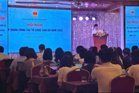 Bộ Khoa học và Công nghệ đổi mới quản lý cán bộ: Đẩy mạnh chuyển đổi số, tinh gọn bộ máy theo luật mới