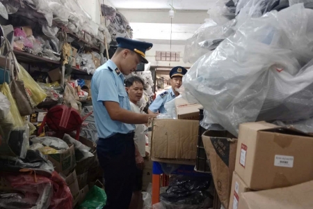 Lực lượng QLTT Thanh Hóa xử lý hàng hoá giả mạo nhãn hiệu HONDA và YAMAHA