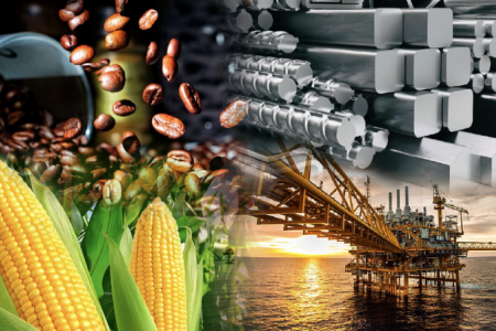 Thị trường hàng hóa đỏ lửa trước thời điểm Mỹ siết thuế nhập khẩu