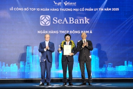 Top 10 Ngân hàng thương mại tư nhân uy tín tiếp tục gọi tên SeABank