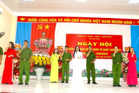 Xã An Lão long trọng tổ chức “Ngày hội Toàn dân bảo vệ ANTQ” năm 2025