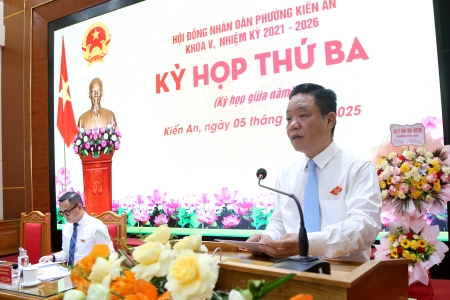 Phường Kiến An tập trung đánh giá kết quả vận hành chính quyền 2 cấp và định hướng nhiệm vụ cuối năm