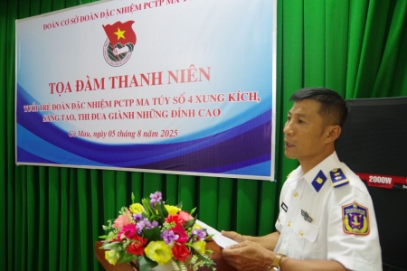 Tuổi trẻ Đoàn Đặc nhiệm PCTP ma túy số 4: Xung kích, sáng tạo, thi đua giành những đỉnh cao