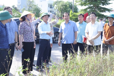 Đoàn giám sát của Quốc hội làm việc tại Bắc Ninh về thực hiện chính sách bảo vệ môi trường