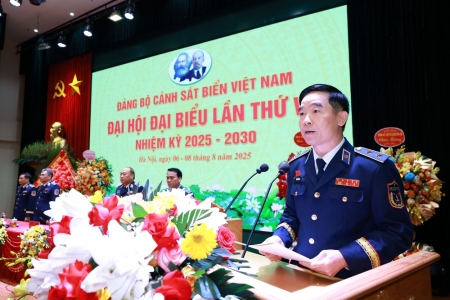Phiên trù bị Đại hội đại biểu Đảng bộ Cảnh sát Biển Việt Nam lần thứ VI, nhiệm kỳ 2025  - 2030