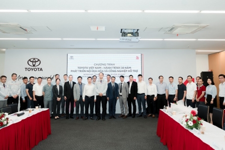 Toyota Việt Nam cùng Hành trình 30 năm phát triển nội địa hóa và công nghiệp hỗ trợ