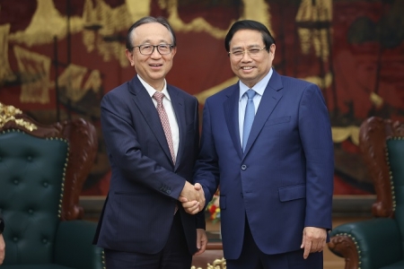 Thủ tướng đề nghị Ngân hàng MUFG Nhật Bản và thế giới tham gia Trung tâm Tài chính quốc tế tại Việt Nam