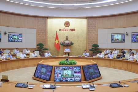 Thủ tướng Phạm Minh Chính chủ trì phiên họp Chính phủ thường kỳ tháng 7