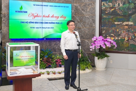 Petrovietnam chung tay hướng về đồng bào vùng lũ