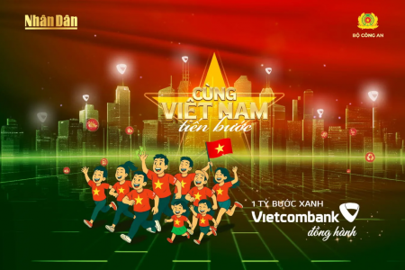 VCB đồng hành cùng chương trình 'Cùng Việt Nam tiến bước - 1 tỷ bước chân tiến vào kỷ nguyên mới'