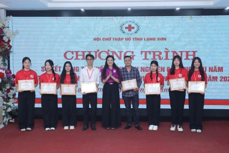 Lạng Sơn: Sơ kết công tác hiến máu tình nguyện 6 tháng đầu năm 2025