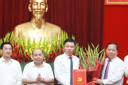 Bổ nhiệm Chánh Văn phòng Tỉnh ủy Phú Thọ