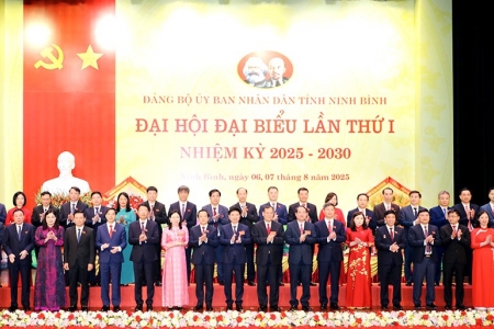 Đoàn kết – Kỷ cương – Đột phá: Đảng bộ UBND tỉnh Ninh Bình bước vào nhiệm kỳ mới