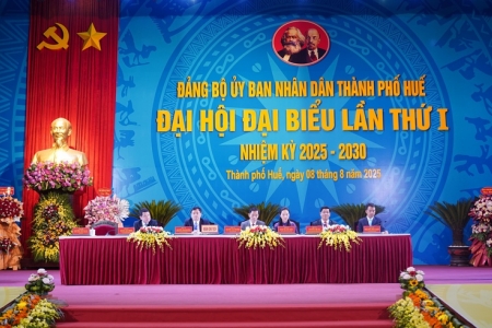 Đảng bộ UBND TP. Huế đặt mục tiêu tăng trưởng kinh tế từ 10% trong nhiệm kỳ tới