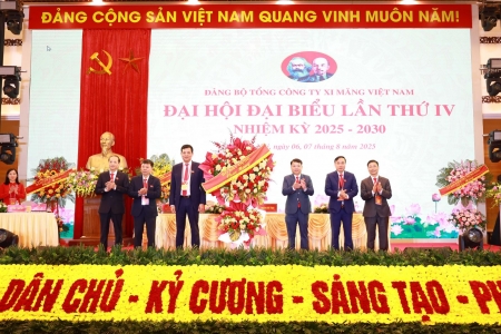 Đảng bộ VICEM tổ chức Đại hội Đại biểu lần thứ IV, nhiệm kỳ 2025 - 2030