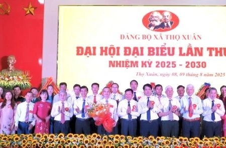 Đại hội Đại biểu Đảng bộ xã Thọ Xuân lần thứ I, nhiệm kỳ 2025-2030