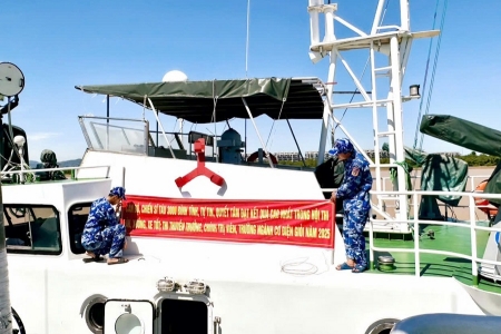 Vượt nắng thắng mưa, Hải đội 102 về đích chuẩn bị hội thi kỹ thuật 2025