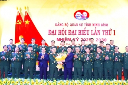 Đảng bộ Quân sự tỉnh Ninh Bình đặt mục tiêu 3 khâu đột phá trong nhiệm kỳ mới