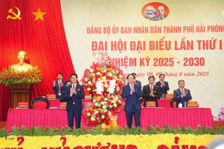 Khai mạc Đại hội đại biểu Đảng bộ UBND thành phố lần thứ I, nhiệm kỳ 2025 - 2030