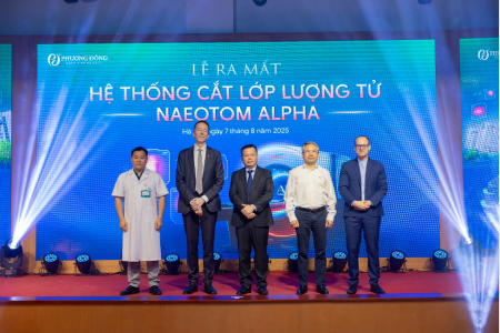 Bệnh viện Đa khoa Phương Đông ra mắt hệ thống cắt lớp lượng tử NAEOTOM Alpha đầu tiên tại miền Bắc