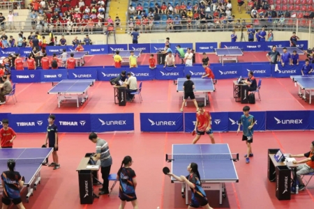 Phú Thọ tổ chức Giải bóng bàn trẻ mở rộng 2025 với sự tham gia của 350 VĐV