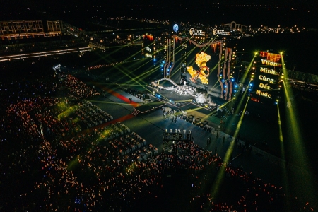 Mãn nhãn với “siêu sân khấu” tại Đại nhạc hội T&T City Millennia