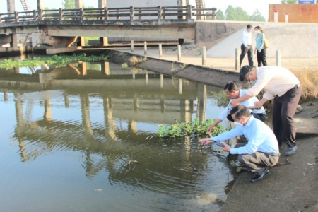 Tây Ninh tăng cường giám sát chất lượng môi trường nước mặt