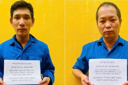 Triệt phá đường dây ma túy tại TP. HCM: Bộ đội Biên phòng bắt giữ 4 đối tượng