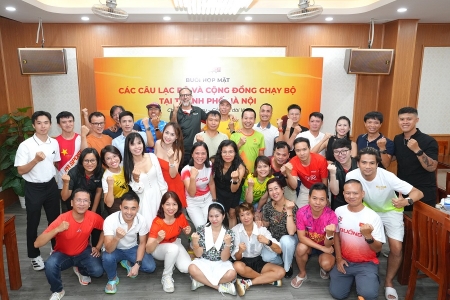 Giải Marathon Quốc tế Hà Nội Techcombank gặp gỡ cộng đồng chạy bộ tại miền Bắc