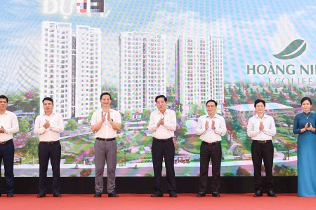 Bắc Ninh: Khởi công dự án nhà ở xã hội Hoàng Ninh Ecolife trị giá gần 700 tỷ đồng