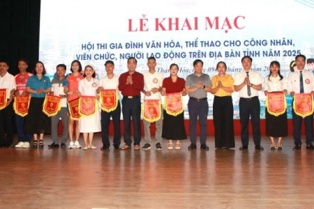 Hội thi Gia đình văn hóa, thể thao cho công nhân, viên chức, người lao động