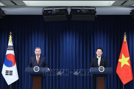 Tuyên bố chung về làm sâu sắc hơn Quan hệ đối tác chiến lược toàn diện Việt Nam - Hàn Quốc