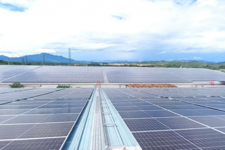 SolarBK vận hành thương mại hệ thống điện mặt trời 2.7 MWp tại Nhà máy Sợi Phú An