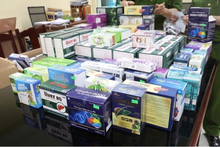 Công an Phú Thọ triệt phá 2 đường dây sản xuất thực phẩm chức năng giả