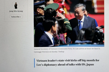 Truyền thông Hàn Quốc đưa tin dày đặc về chuyến thăm của Tổng Bí thư Tô Lâm