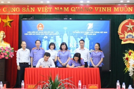 Lạng Sơn: Ký kết thỏa thuận hợp tác về chuyển đổi số