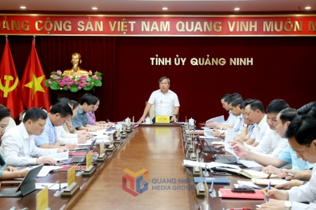 Ban Thường vụ Tỉnh ủy Quảng Ninh cho ý kiến về kế hoạch phát triển KT-XH giai đoạn 2026-2030