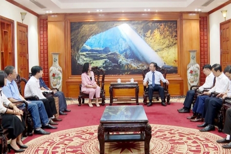 Quảng Trị tạo mọi điều kiện thuận lợi để các chương trình, dự án của Plan International triển khai hiệu quả