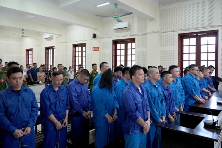 37 bị cáo lĩnh án vì tham gia đường dây lừa đảo xuyên biên giới ở Campuchia