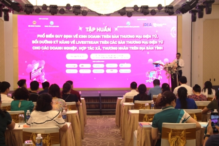 Lạng Sơn: Hơn 100 cá nhân, doanh nghiệp tham gia tập huấn về kinh doanh trên sàn thương mại điện tử
