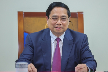 Thủ tướng Phạm Minh Chính điện đàm với Thủ tướng Campuchia Hun Manet