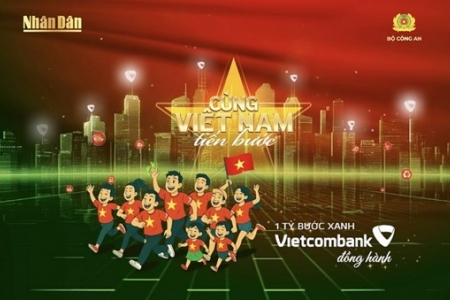 Vietcombank tiến bước cùng non sông gấm vóc: Dấu ấn xanh Vietcombank - cùng dân tộc vững bước tiến vào kỷ nguyên mới