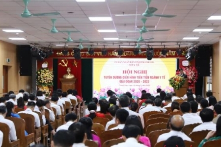 Thanh Hóa: Hội nghị tuyên dương điển hình tiên tiến ngành Y tế giai đoạn 2020 - 2025